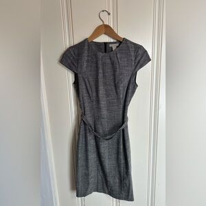 H&M Charcoal Midi Dress. Size XS